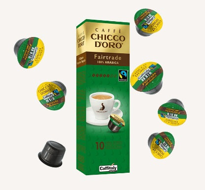 Capsules de café 100% Arabica Caffitaly Havelaar Fairtrade 10 cps