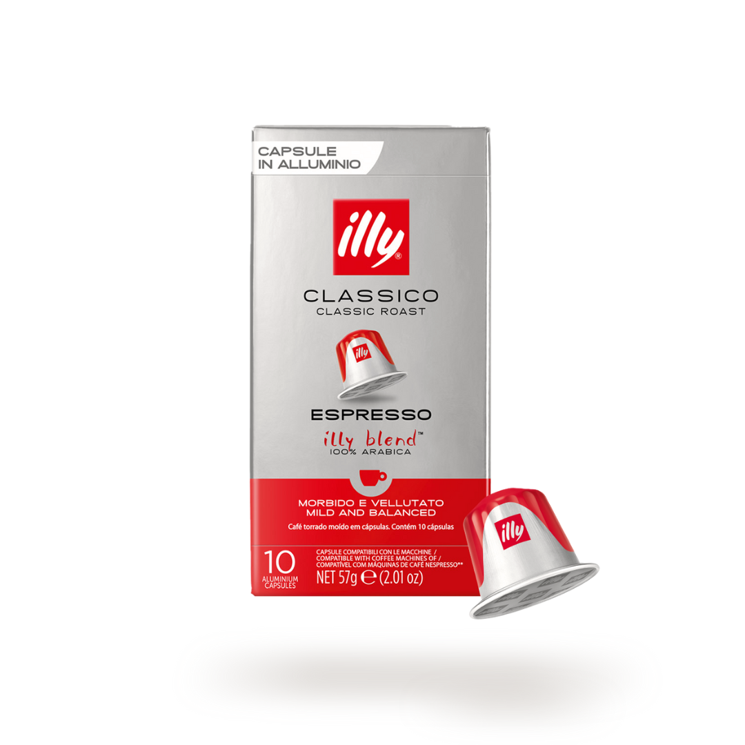 Illy Classic geröstete Espresso-Kaffeekapseln, Nespresso-kompatibel*