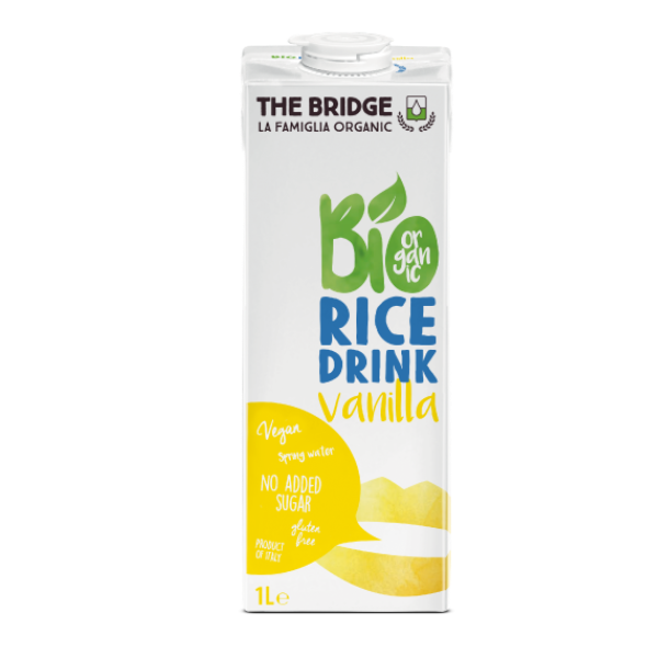  Boisson de riz à la vanille bio - 1 L