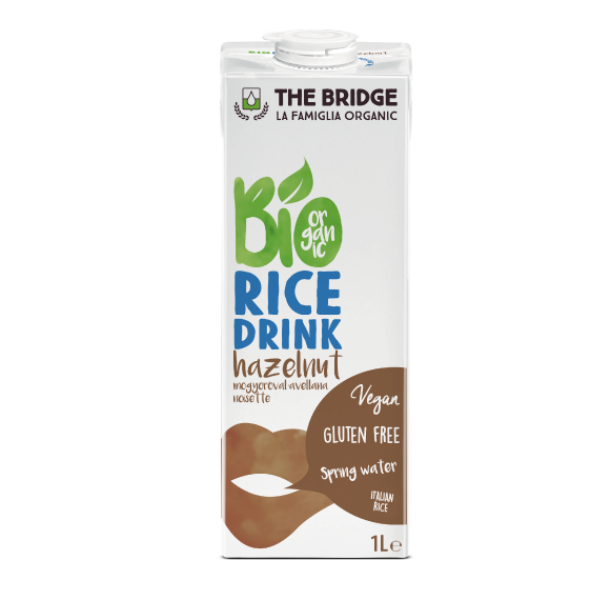 Boisson de riz bio aux noisettes - 1 L