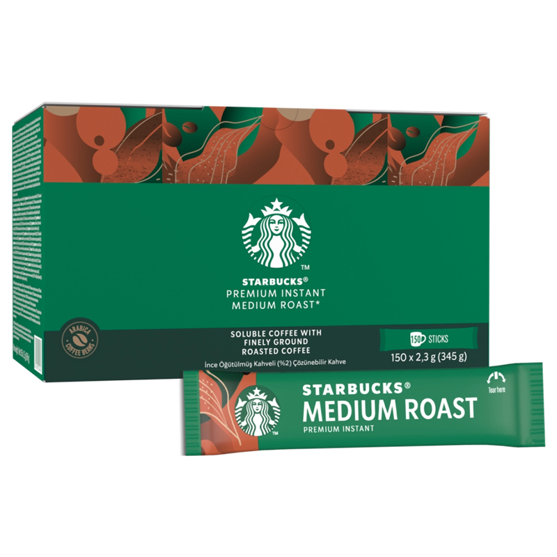 Café Starbucks® torréfaction moyenne, bâtonnet de 150 g