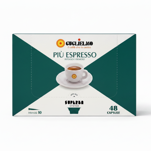 Guglielmo Superba Più Espresso Capsules