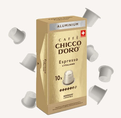 Coffee capsules Nespresso * compatible Espresso Italiano ALU 10 cps