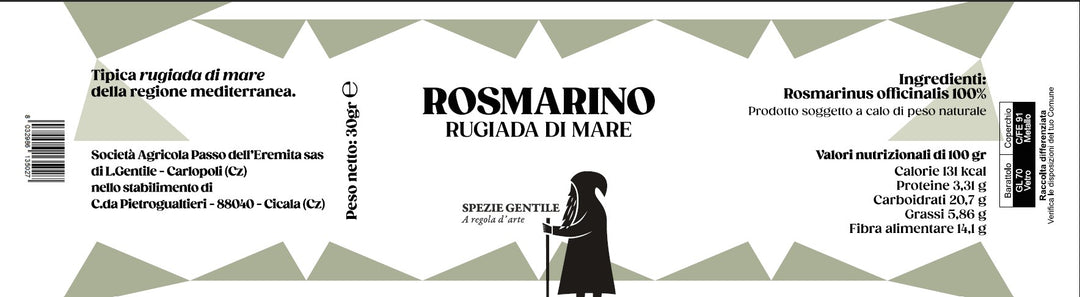Calabrian Rosemary 30g