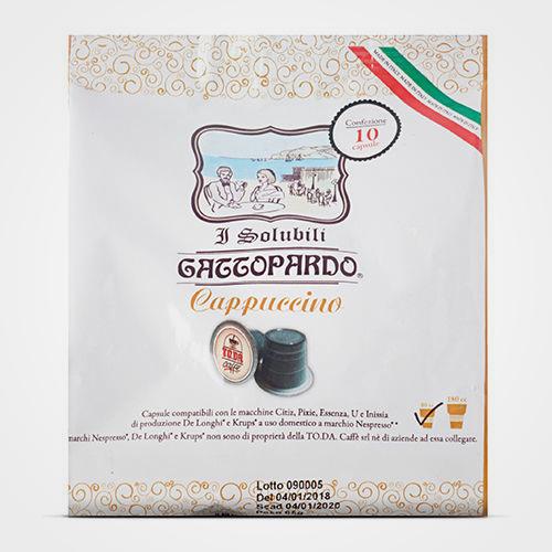 Capsules de café Cappuccino compatibles Nespresso * 10 capsules