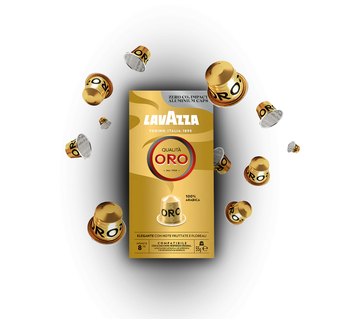 Capsules de café Nespresso* compatibles qualité Gold 10 capsules