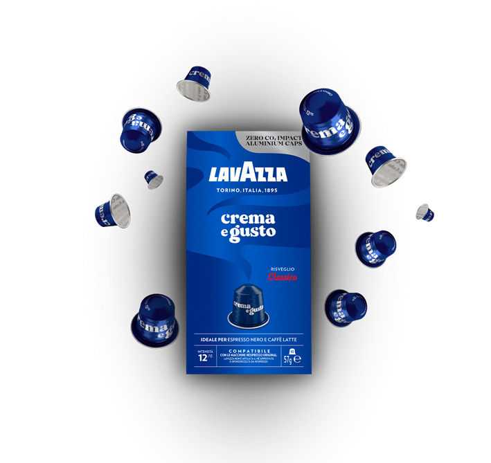 Coffee capsules Nespresso * compatible Crema e Gusto 10 cps