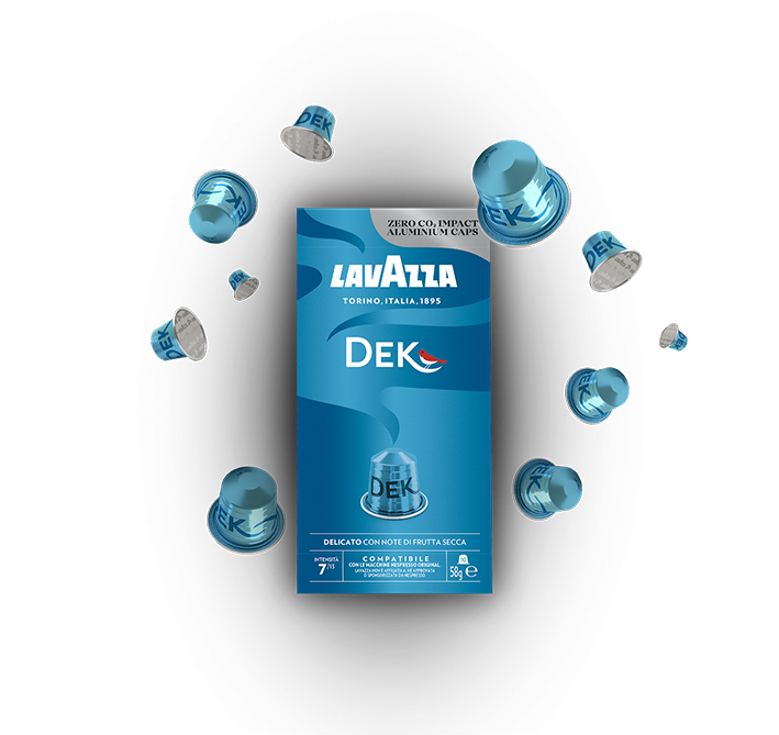 Capsules de café Nespresso* compatibles Dek 10 capsules