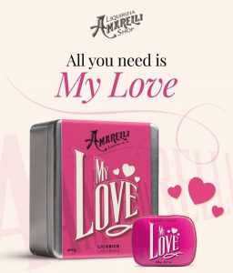 Réglisse pure My Love San Valentino Amarelli 20 gr
