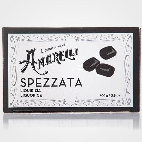 Pure Licorice Broken Black Amarelli 100 gr