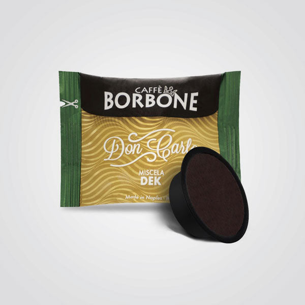 Capsules de café compatibles avec A Modo Mio Don Carlo Blend Dek 100 capsules