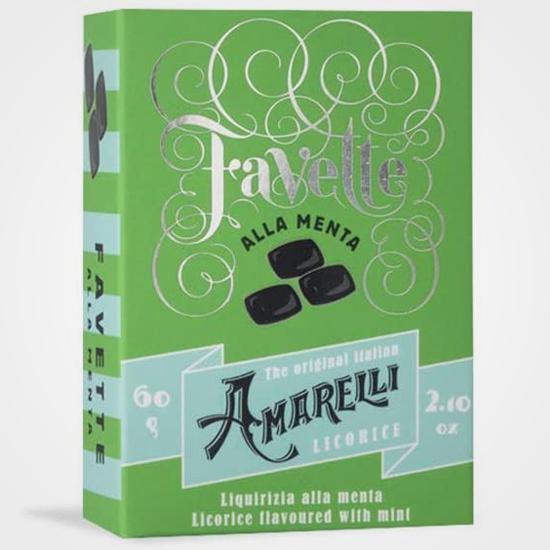 Mint licorice Favette Amarelli 60 gr