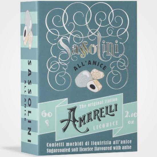 Sassolini Amarelli anise liquorice 60 gr