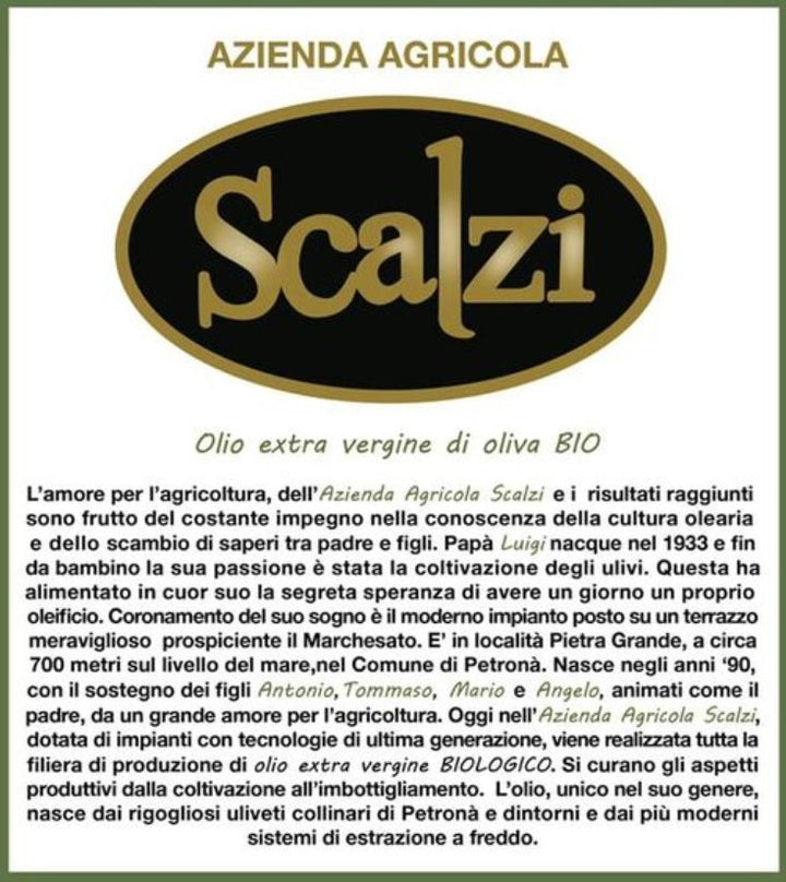 Organic Extra Virgin Olive Oil 3L