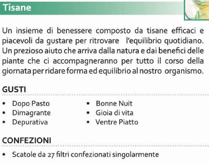 Tè Tisana Gioia di Vita Natura Life 27 filtri