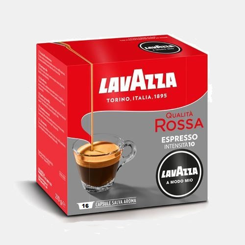 Coffee capsules A modo Mio Red Quality 16 pcs