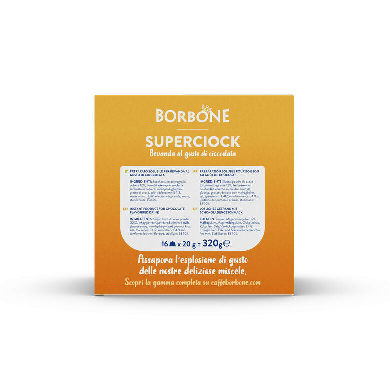 Superciok Dolce compatible capsules Nescafè Dolce Gusto 16 capsules