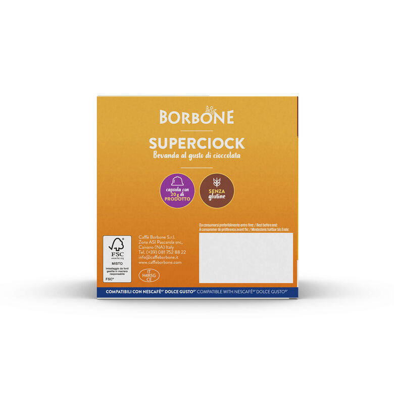 Superciok Dolce compatible capsules Nescafè Dolce Gusto 16 capsules
