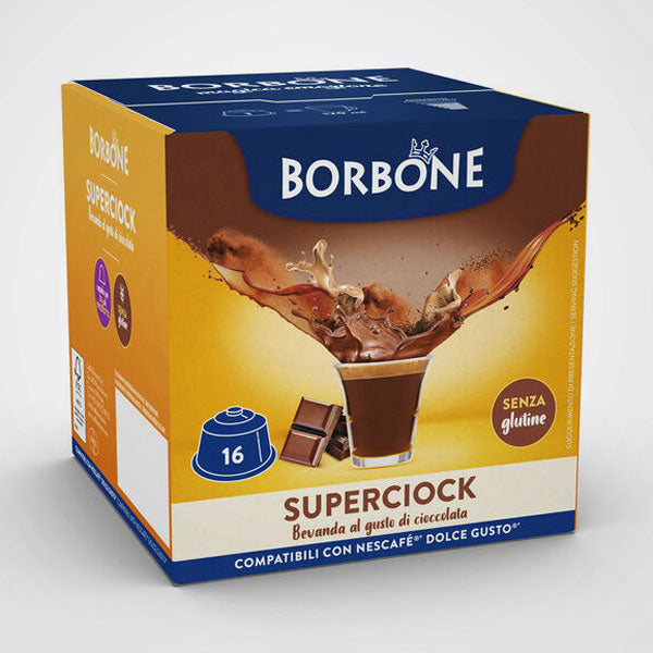 Superciok Dolce compatible capsules Nescafè Dolce Gusto 16 capsules