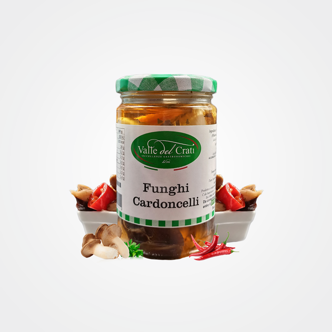 Cardoncelli mushrooms