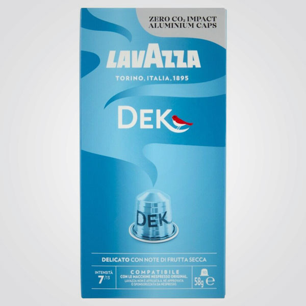 Capsules de café Nespresso* compatibles Dek 10 capsules