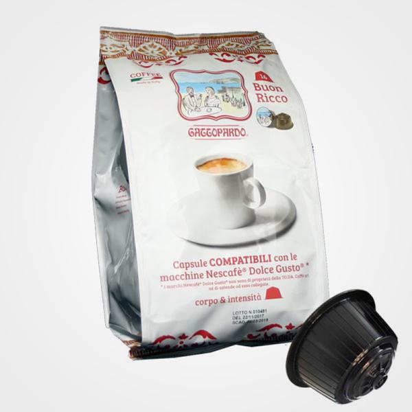 Coffee capsules compatible Dolce Gusto RICCO 16 capsules