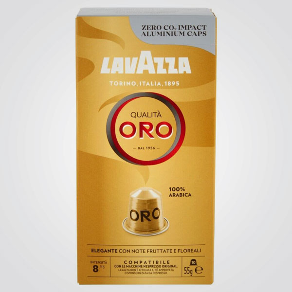 Capsules de café Nespresso* compatibles qualité Gold 10 capsules
