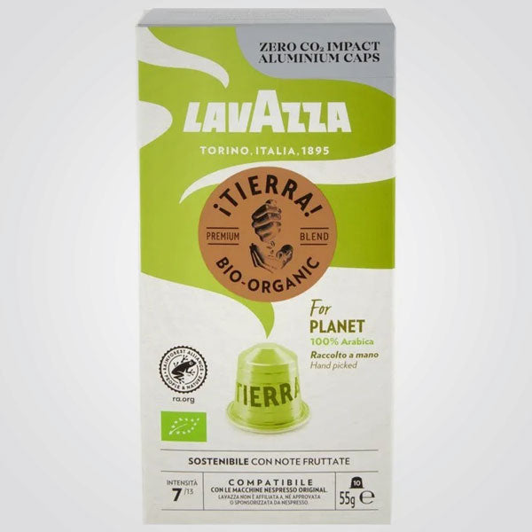 Kaffeekapseln Nespresso* kompatibel ¡Tierra! Für Planet 10 Kapseln